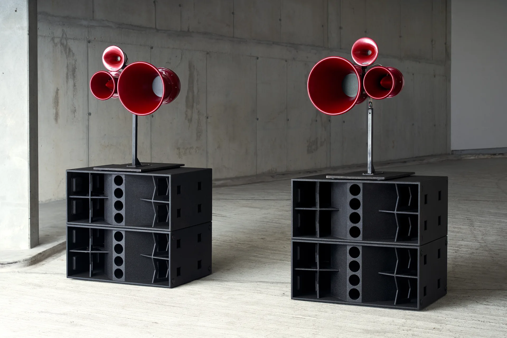 Void Acoustics Air Motion System — PA Anlage mieten Zürich